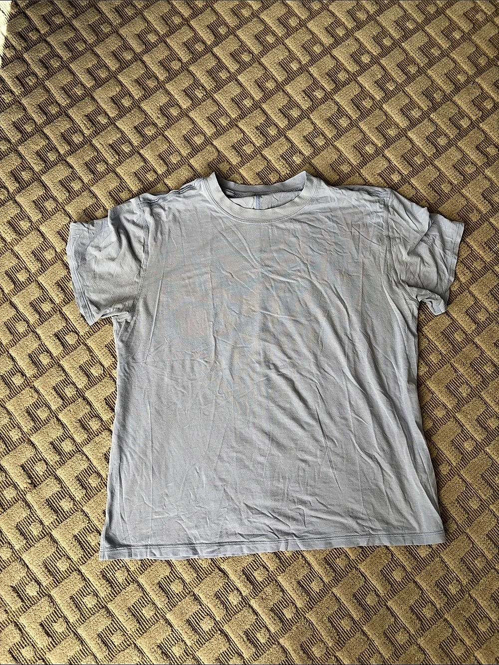 lululemon Back in All Yours Boyfriend Short-Sleeve Shirt Lavender Dusk